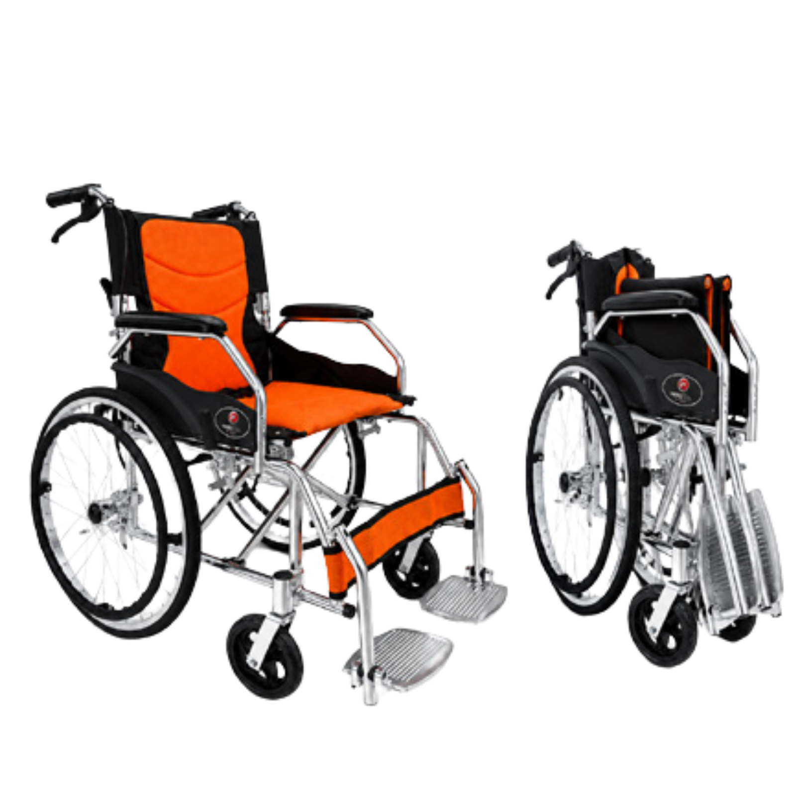 Wheelchair Foldable Lightweight Aluminum Frame Hero - Image 3